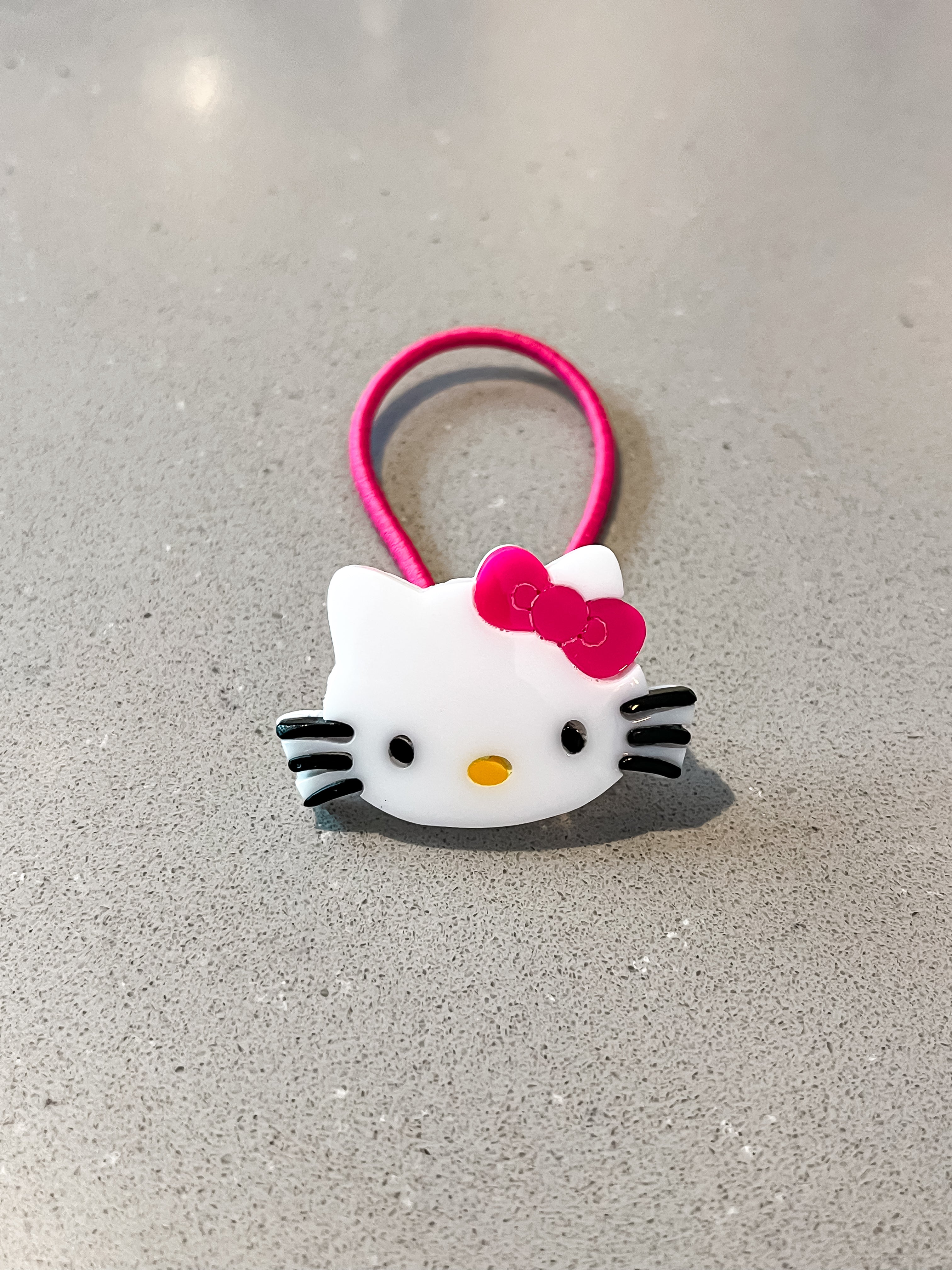 Hello Kitty acrylic hair tie
