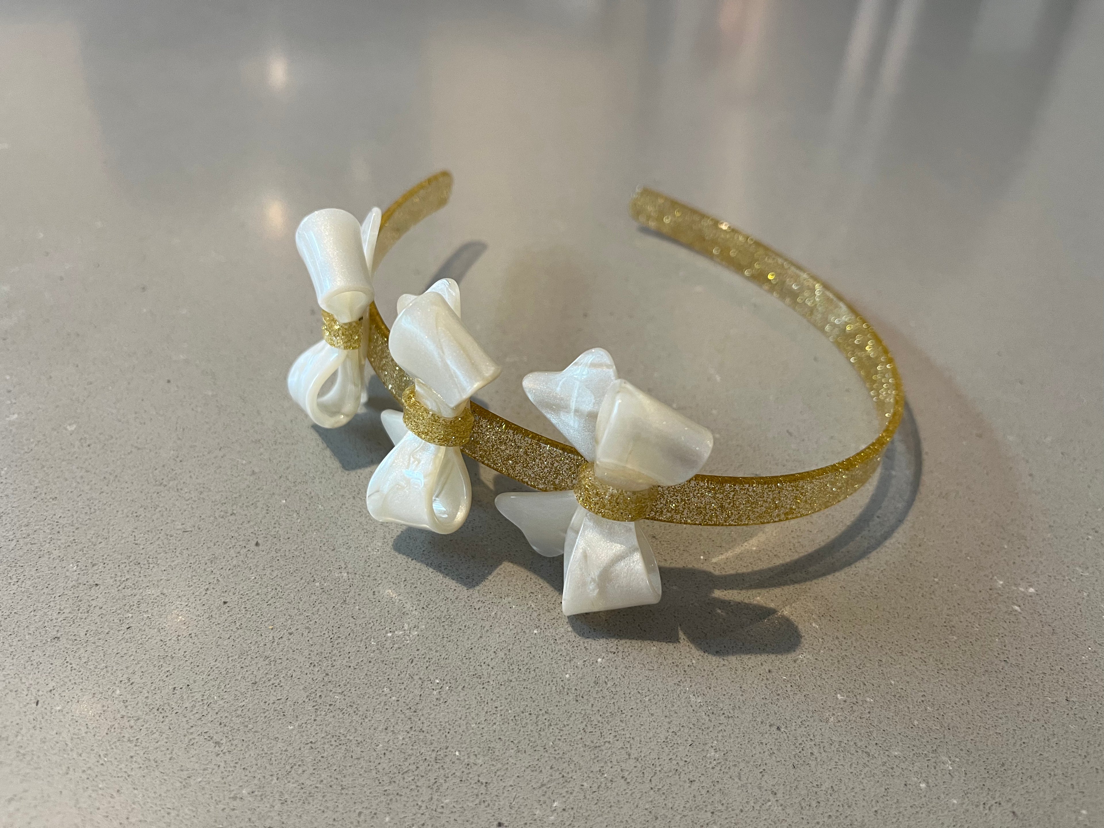 3 Bows Acrylic Headband